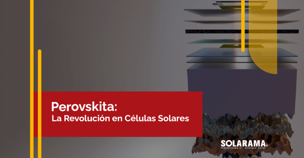 Células solares de perovskita