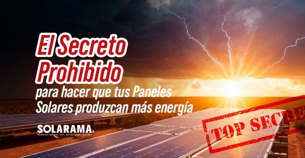 Posición de los paneles solares