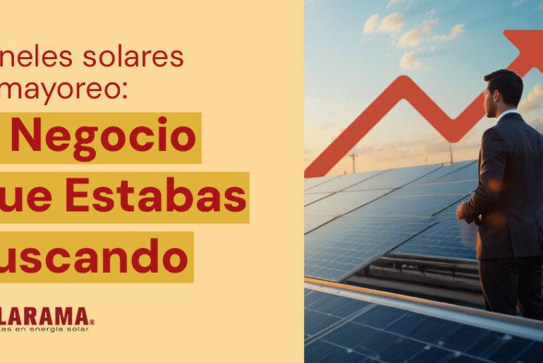 Paneles Solares al Mayoreo