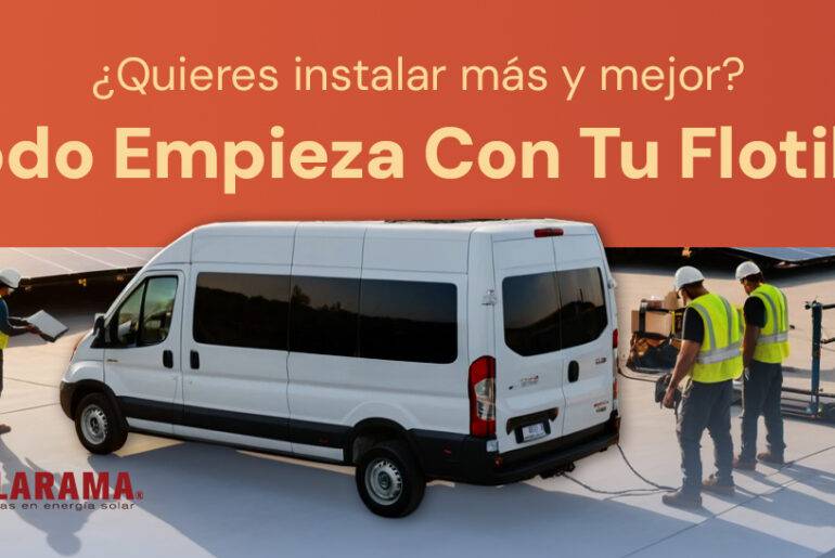 flotilla para instaladores de paneles solares