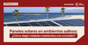 Paneles Solares en Ambientes Salinos