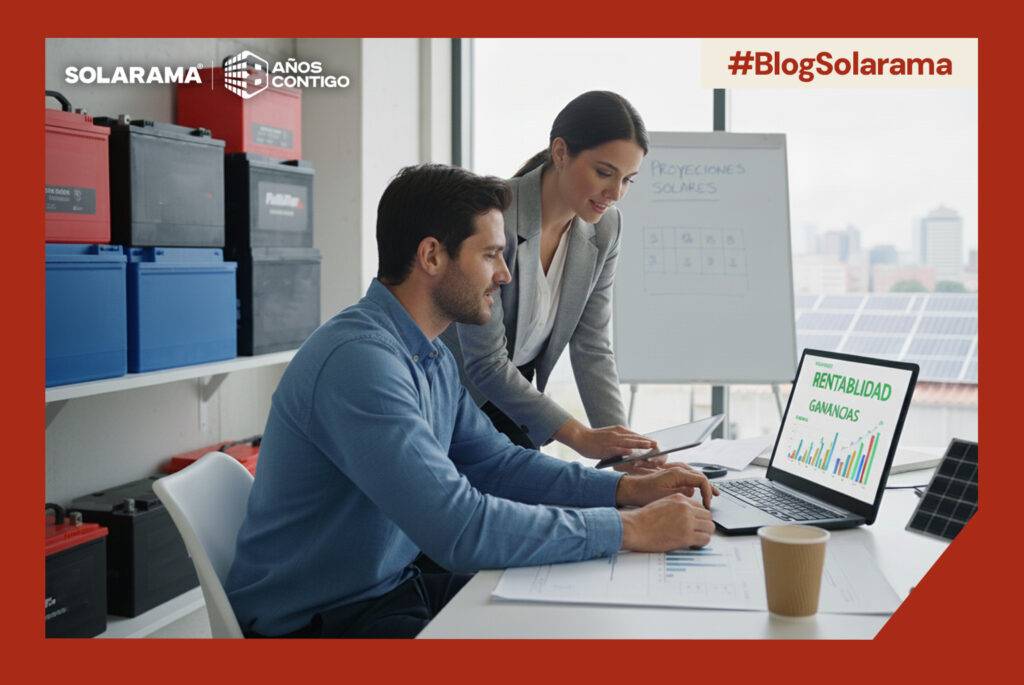 rentabilidad de venta de baterias solares