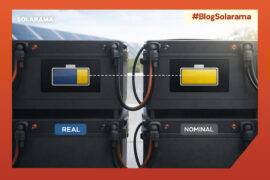 profundidad de descarga real vs nominal en baterías solares